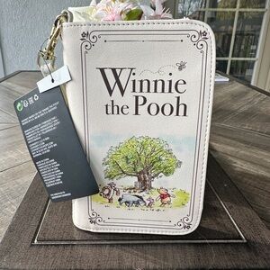 Loungefly Winnie the Pooh and Friends Characters Wristlet Disney Wallet New